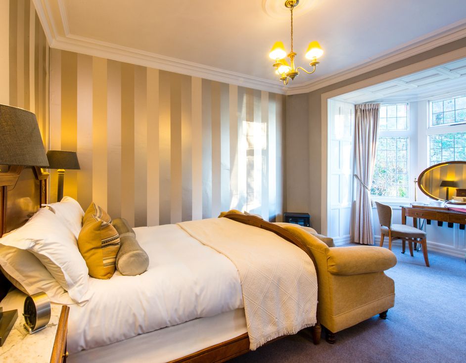 decorated room