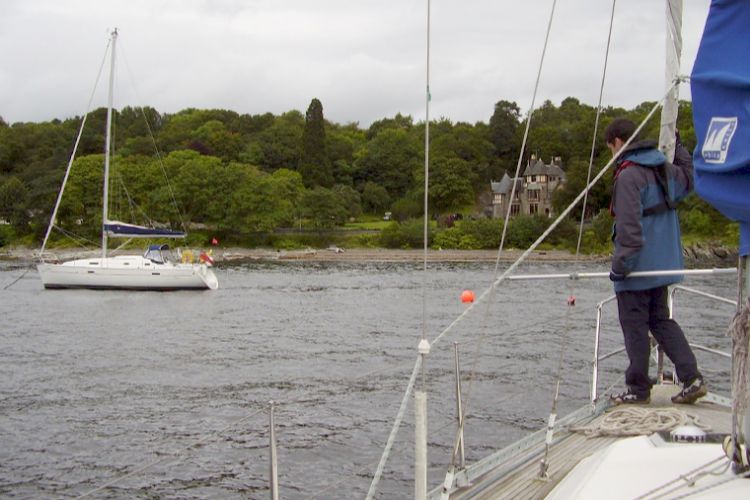 moorings on loch long
